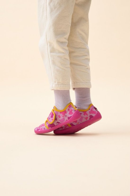 Affenzahn Slipper Cotton Move - Bird