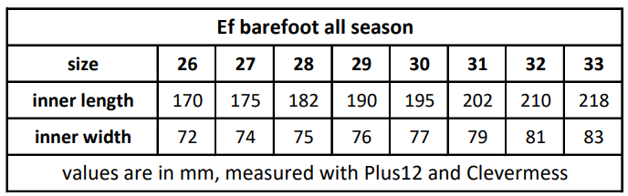 EF Barefoot Jassie :: Barefootkids